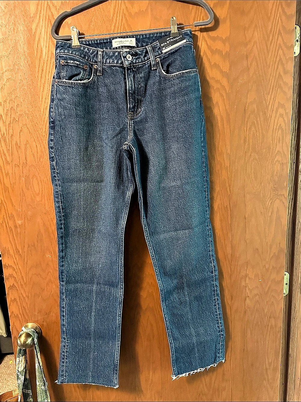 Abercrombie & Fitch Curve Love 90s Straight Jeans